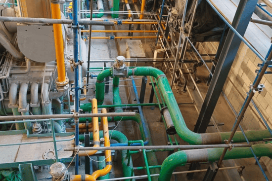 Turnkey installation of 12 MW diesel power plant generators at Sibline Cement