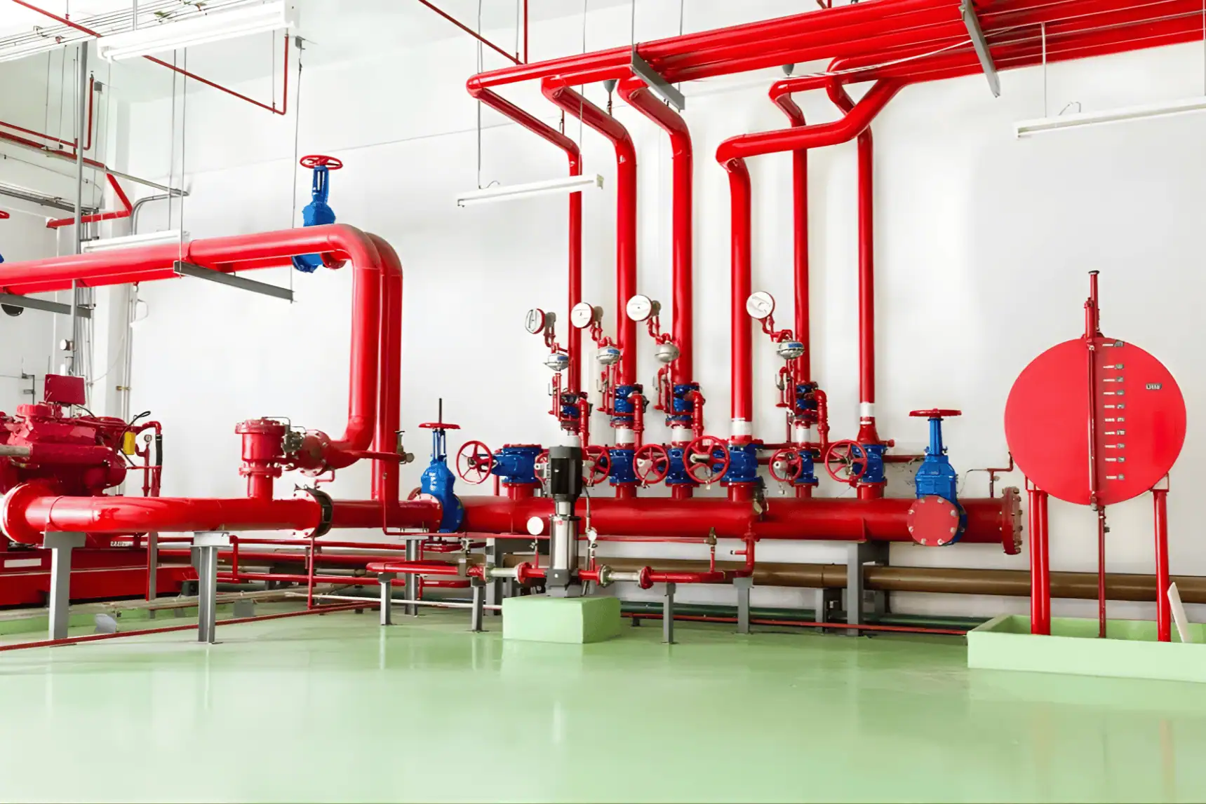 Service 9 Industrial automation SCADA control and NFPA firefighting system installation