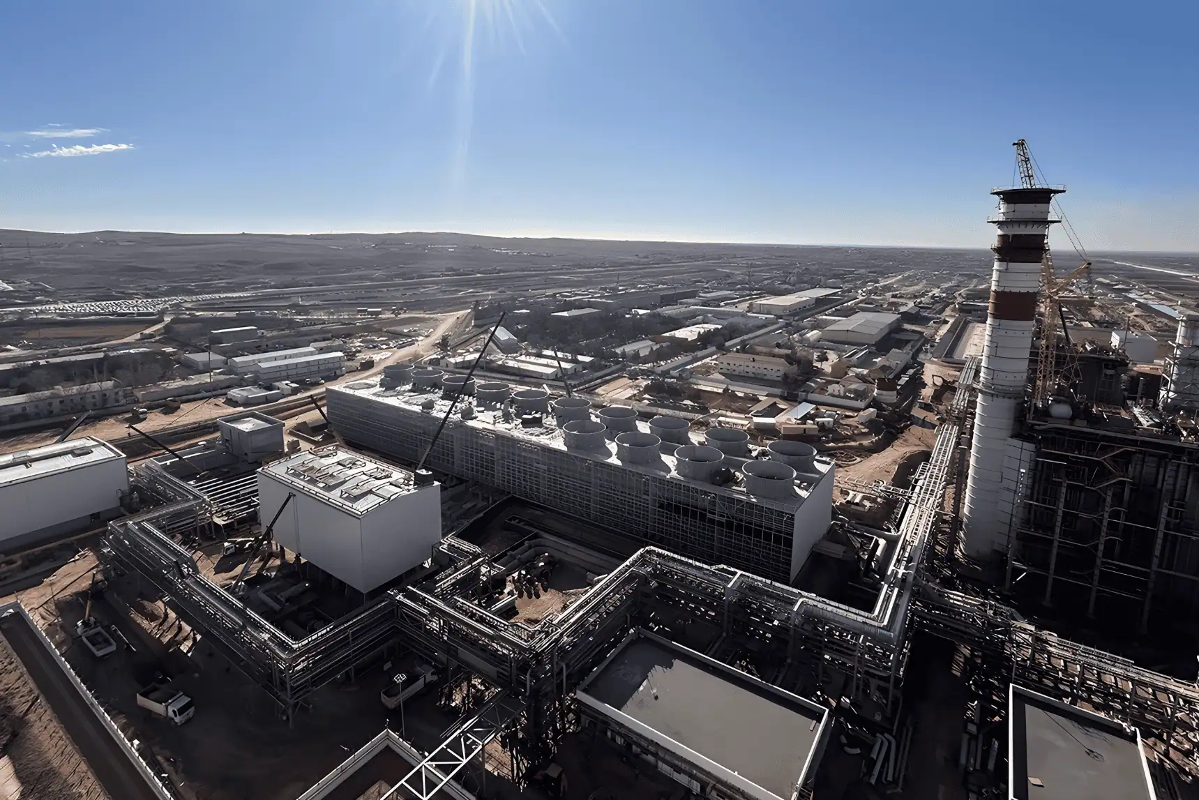 Service 6 Turnkey power generation erection and installation of gas and steam turbines